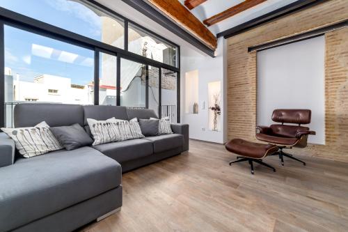 CASA FLORIT - CENTER Luxurious 1BR 1BA Terrace WI-FI AC, Valencie (fotografie 11)