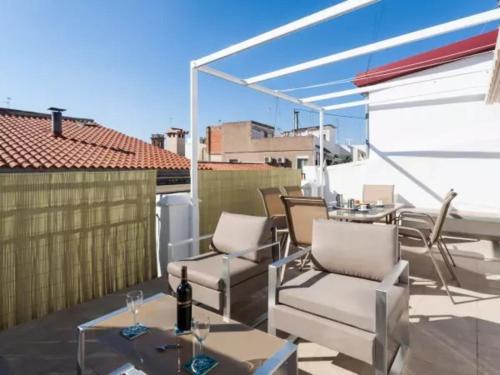 CASA FLORIT - CENTER 2BR 2BA ATTIC TERRACE VIEW WIFi AC, Valencie (fotografie 11)