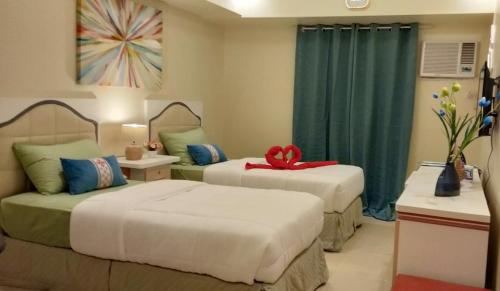 IT PARK, Cebu City, Twin Beds Avida Riala - unlimited data fast internet up to 100mbps 1