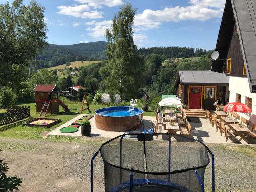 Balcony/terrace, Penzion Slunecnice in Rokytnice nad Jizerou