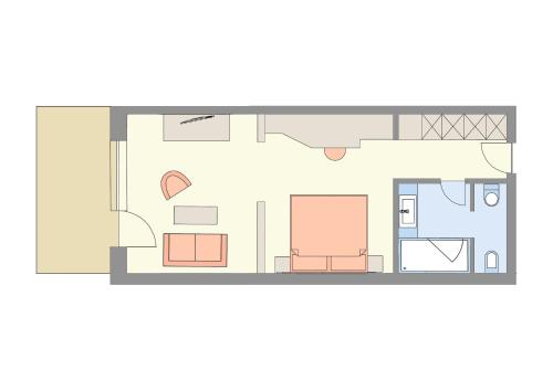1 queen bed