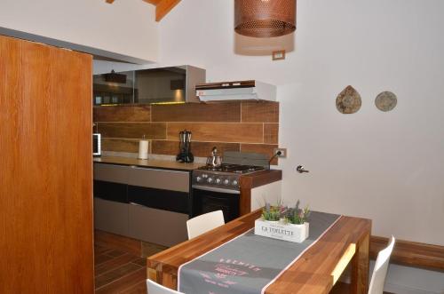 virtuve, Posada La Escondida in Villa Pehuenia