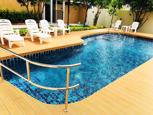 Swimming pool, ingnaam hotel near Zeer Rangsit Shoppping Mall