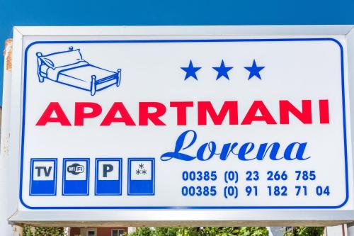  Apartments Lorena in Posedarje