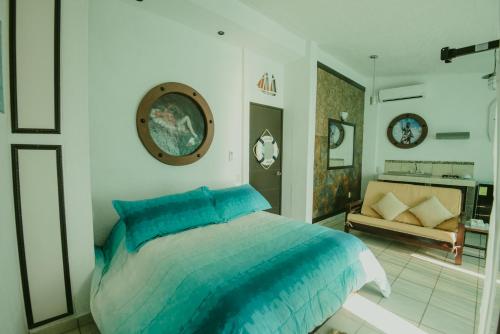 Hermoso departamento estilo náutico con vista a la bahía de Acapulco