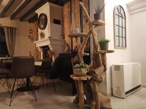 餐廳, Auberge Saint-Jean in 維勒基耶歐蒙