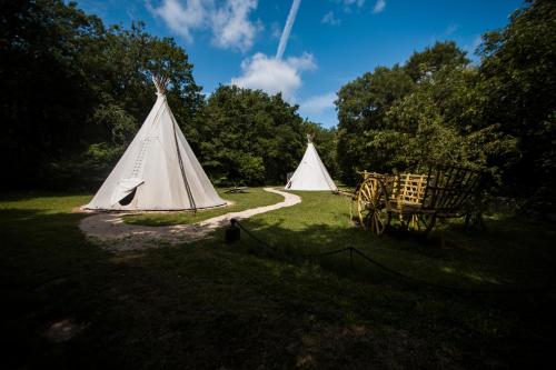 TIPI au LOGIS DE L'ESPOIR gîte à louer Nanclars