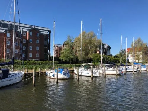 Ferienwohnung direkt am Ryck- Nähe UNI und Kliniken in Greifswald, Deutschland