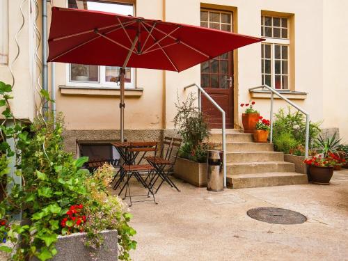 Entrance, Cloister Inn Hotel near Lobkowicz Palace
