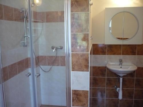 Fürdőszoba, Apartmán U Pavla (Apartman U Pavla) in Hradec Kralove