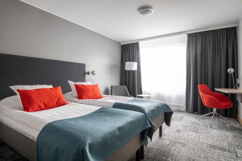 1 double bed