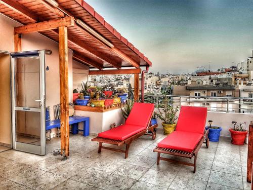  Iraklio center cosy apartment with sea view in Iraklio