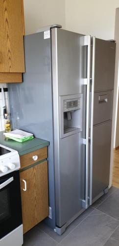virtuve, Beautiful house just 50 m from the sea in Berufjardarvatn