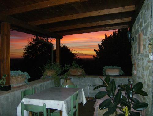 Erkély/terasz, Casa Dina in Terontola Alta