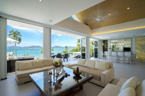 Luxury beachfront villa with private beach access Luxury beachfront villa with private beach access