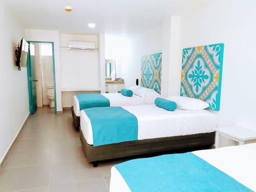 Habitación cuádruple, baño privado