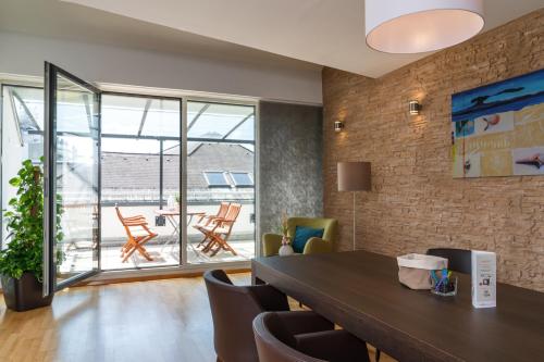 Balcony/terrace, Hotel Sandwirth in Klagenfurt