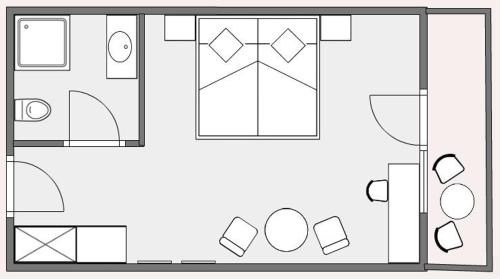 Doppelzimmer, komfort, balkon
