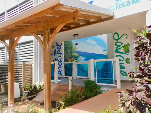 Entrance, Studio West-indies residence Savane et Archipel in Gosier