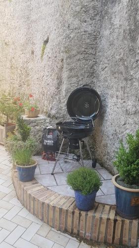 maison sans vis à vis dans centre historique