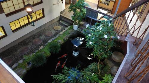 Garden, Walking Pilgrimage Hotel Tokiwa Ryokan in Ozu
