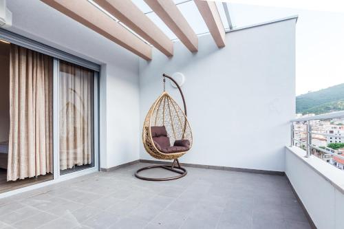 شرفة/ تراس, Adriatik Lux Apartments in Rozino