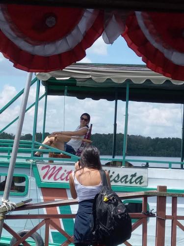 Orangutan Shaka Houseboat with cabin in Kumai Hulu