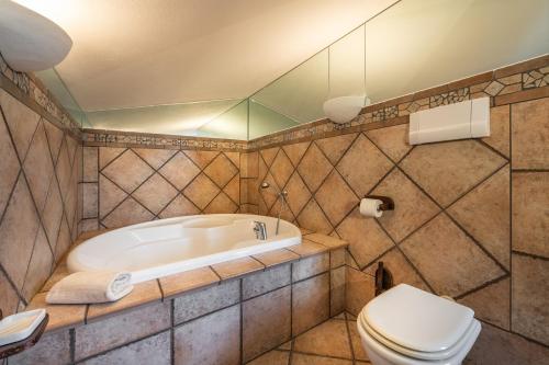 villa in centro con piscina