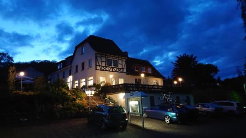 A szálláshely kívülről, Hotel Pension Haus Talblick Edersee in Edertal