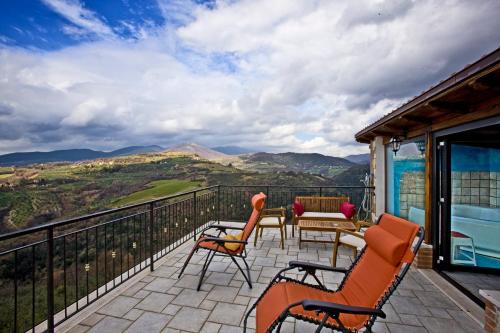 balkon/terras, Cesoni View in Casaprota