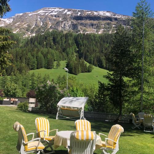 花園, Hotel Regina Terme in 洛伊克巴德市中心