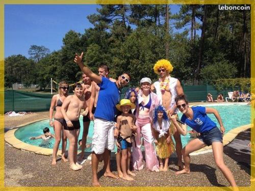 Bungalows toiles gîte à louer Forêt de Mimizan-Sud