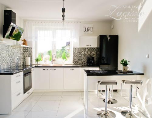 廚房, Apartament Zacisze in 烏厄爾斯米納拉尼