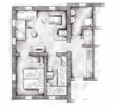 2 bedrooms, 5 beds