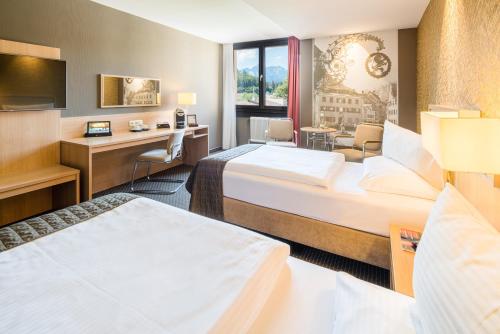 Best Western Premier Central Hotel Leonhard Best Western Plus Central Hotel Leonhard is perfectly located for both business and leisure guests in Feldkirch. The hotel offers guests a range of services and amenities designed to provide comfort a