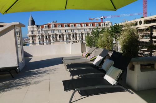 Fantastic penthouse 3 bedroom Croisette 406 - Location saisonnière - Cannes