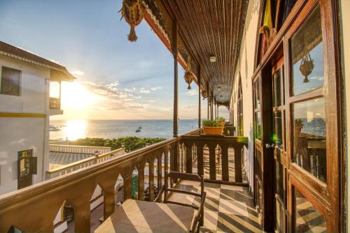 Balkon/teras, Tembo House Hotel And Apartments in Zanzibar