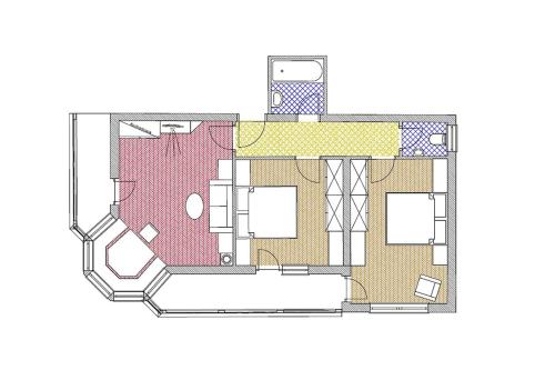 2 bedrooms, 4 beds