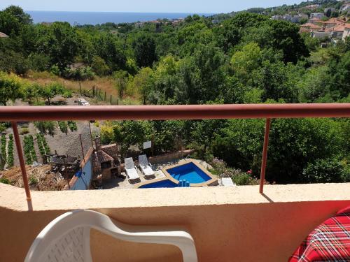 Balkons/terase, apartament Sea Star in Bajala