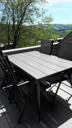 balkon/terras, Terrasses de Malmedy F&L triplex 214 et studio 320 et 317 et Studio supérieur 340 (Terrasses de Malmedy F&L triplex 214 et studio 320 et 317 et Studio superieur 340) in Malmedy