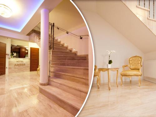 Зручності, Hotel Amber in Рашін