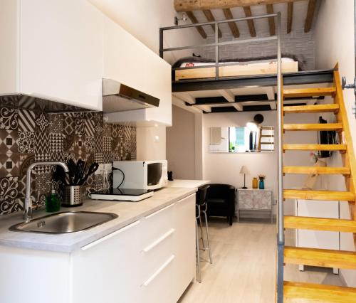  Il nido - Cozy studio apartment in Santa Croce, Pension in Florenz