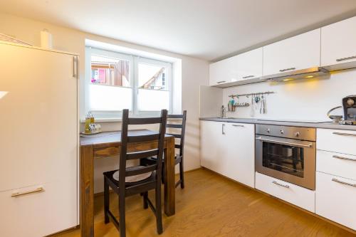 ห้องครัว, Ferienhaus Bachschlössle (Ferienhaus Bachschlossle) in โลเชา ไบ เบรเกินซ์