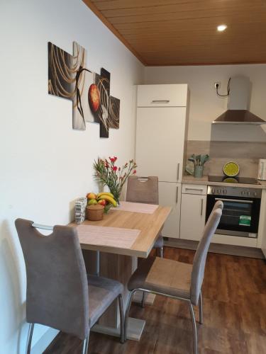 廚房, Ferienwohnung Steiner in 洪堡