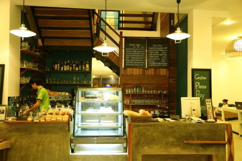 Étterem, Indigo House Hotel near Wat Nong Sikhounmuang