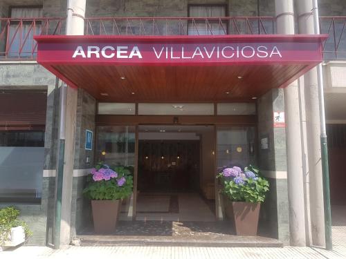 Entrance, Hotel Arcea Villaviciosa in Villaviciosa