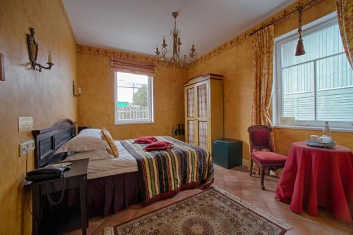 1 double bed