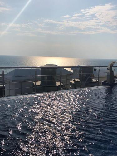 See view apartment with a big terrace