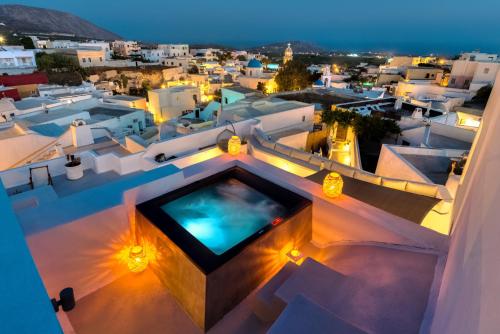 Kilátás, Pasithea Suites in Megalochori
