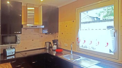 virtuve, Ferienhaus am Traumpfad in Hatzenport